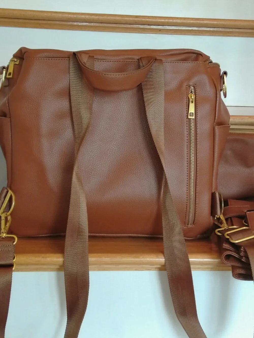 Fawn The Original Diaper Bag Bundle - Brown EXCELLENT CONDITION!
